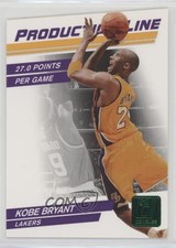 2010-11 Donruss Production Line Emerald Die-Cut Kobe Bryant #4 HOF 9c6