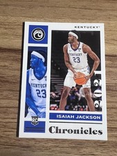 2021  Isaiah Jackson- Panini Chronicles Draft Picks #17-Kentucky Wildcats