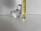 Baccarat Signed Baby Chick Heads Up France Crystal Figurine, Excellent Condition — photo 5