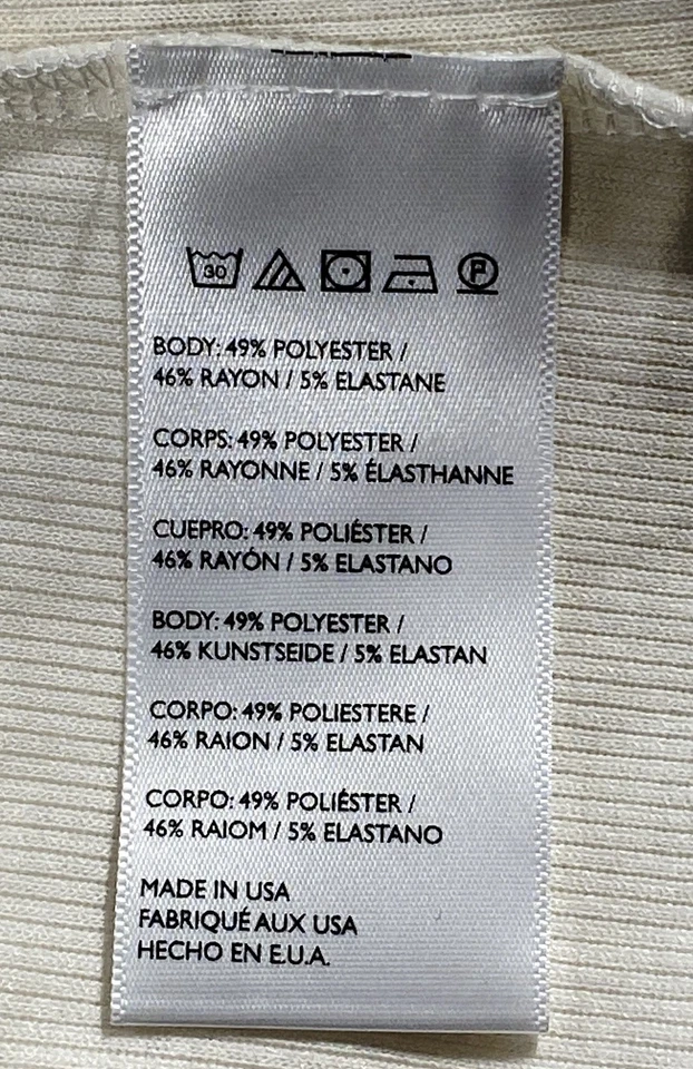 Vestido blanco de un hombro FP Beach para mujer talla XS Foto 4 de 4