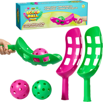 Yoya Toys Scoop Ball Set - Toss & Catch Game for Kids - Outdoor Fun, Beach Toys