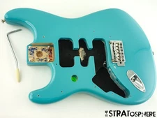 LEFTY Fender Player II Stratocaster BODY + HARDWARE Strat Alder Aquatone Blue