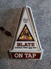 Vintage Blatz Beer On Tap Lighted Sign