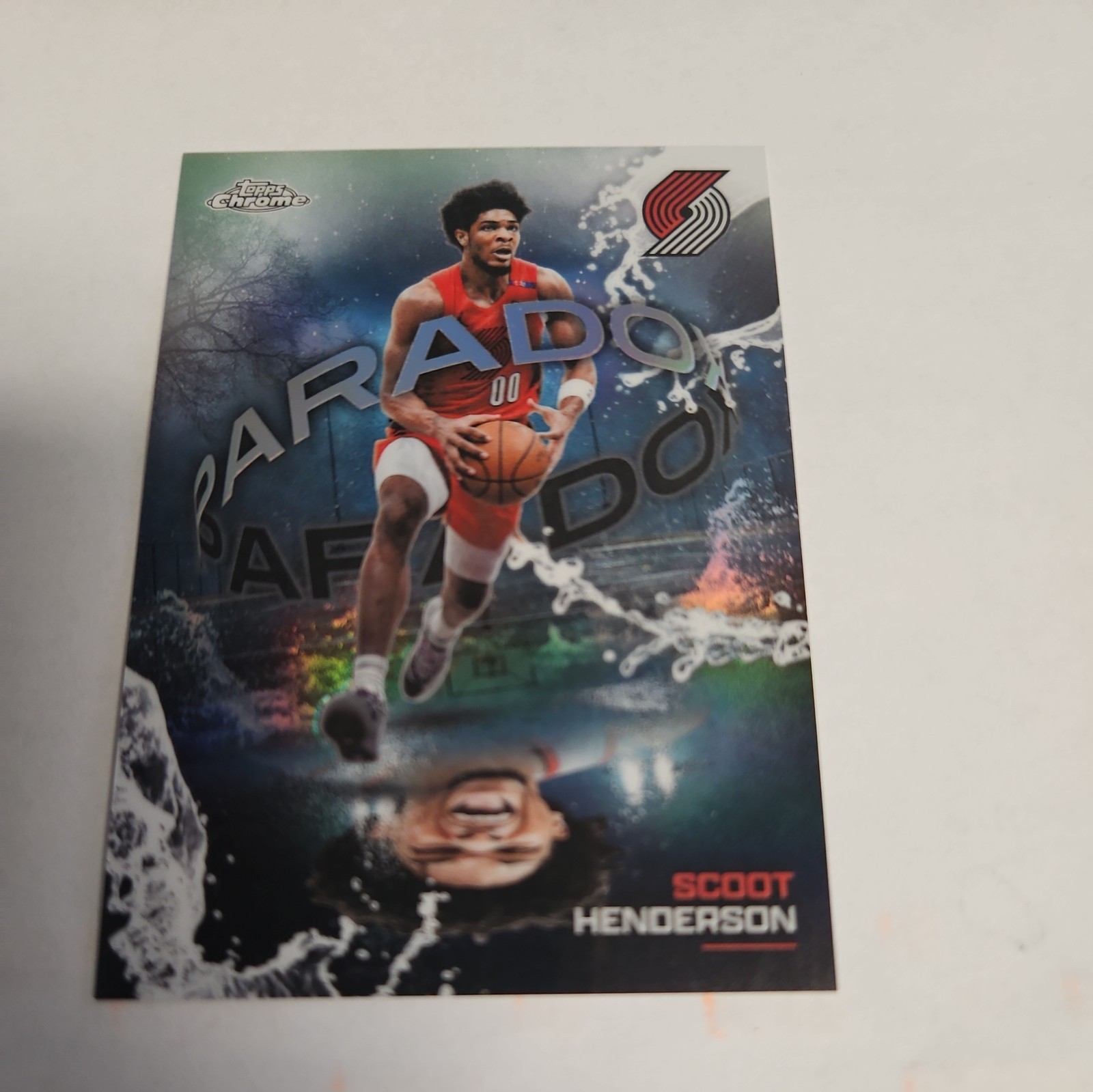 Topps Chrome 2026 Scoot Henderson Paradox PX-20 Insert NBA Trail Blazers MINT