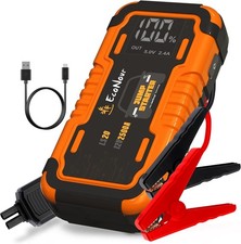 2500A Portable Car Jump Starter   12V Battery Booster Pack Up to 8.5L Gas  6L