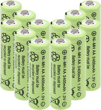 1.2V AA Size 2400Mah High Capacity Rechargeable Batteries,Low Self Discharge