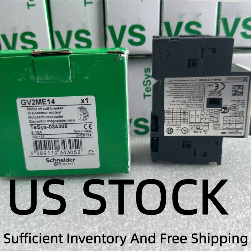 US Inventory 2PC NEW Schneider GV2ME14 Protector, Expedited Shipping