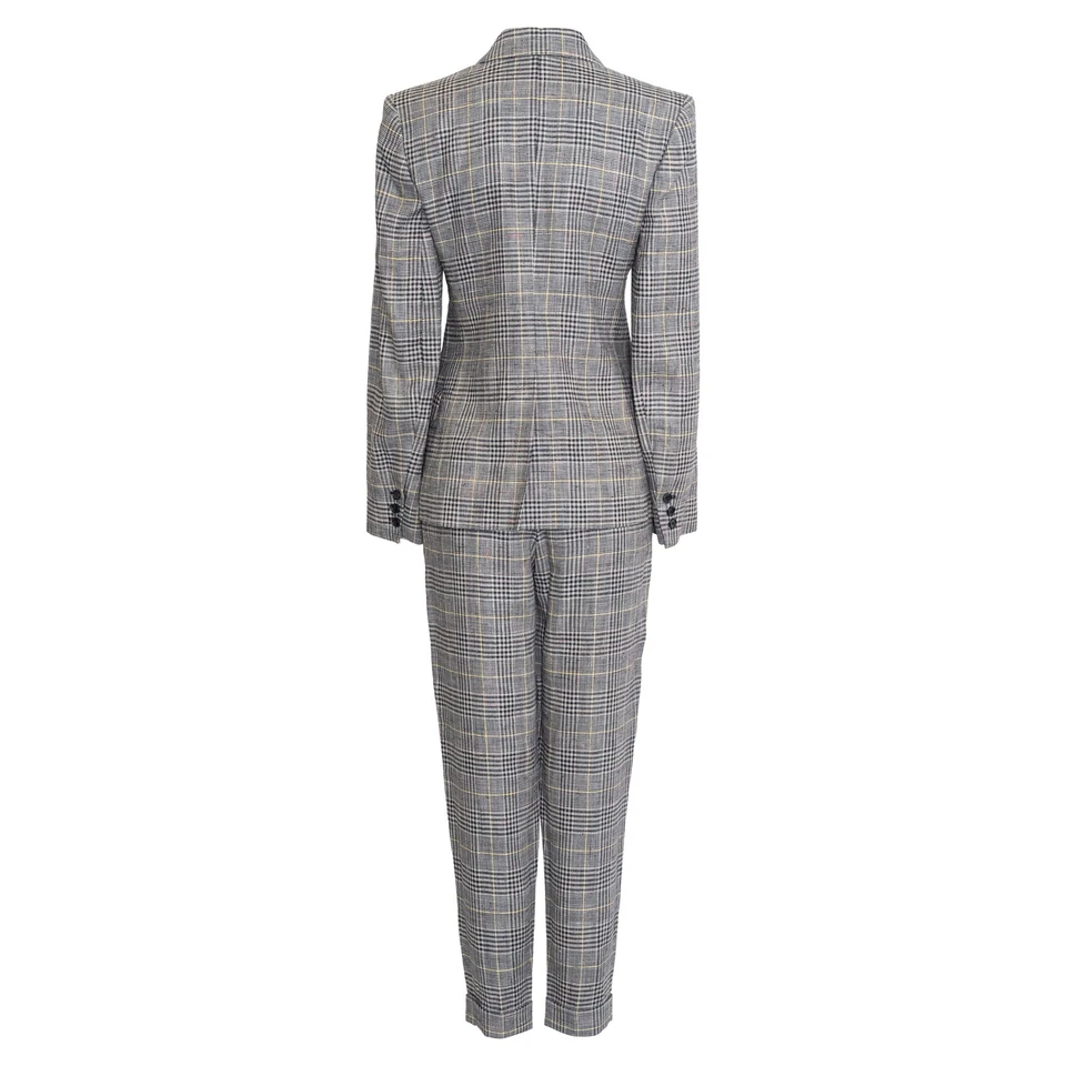 Conjunto de terno Isabel Marant peito duplo feminino multicolorido tamanho 36 - Imagem 2 de 4