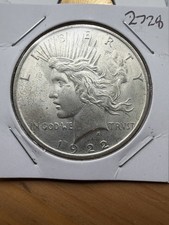 1922 Peace Dollar - BU - As Shown! (#2728)