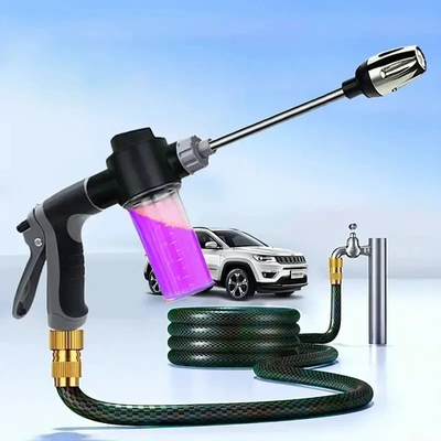 #ad Car Snow Foam Washer Gun High Pressure Garden Wash Cleaning Soap Bottle Sprayer $12.99