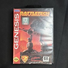 BattleTech Sega Genesis Game Cartridge & Box No Manual Tested Working