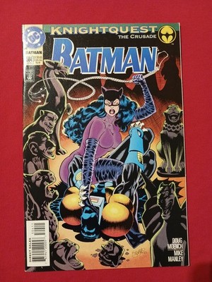 Batman # 504 DC Comic Book VTG February 1994 Knightquest Moench Manley