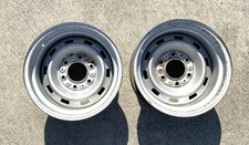 🌟 (2) CHEVROLET / GMC K10 K5 Rally wheels - 15 x 8 - Six lug - K10 - Blazer 🌟