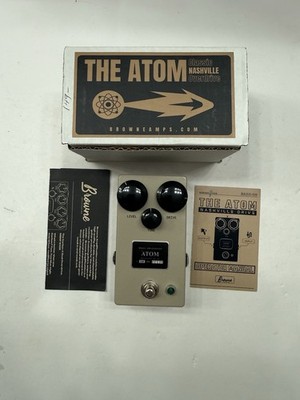 Browne Amplification The Atom Nashville Drive Overdrive Guitar Effect Pedal