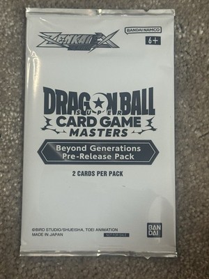 Dragon Ball Z Super Card Game   Beyond Generation Pre Realase Pack