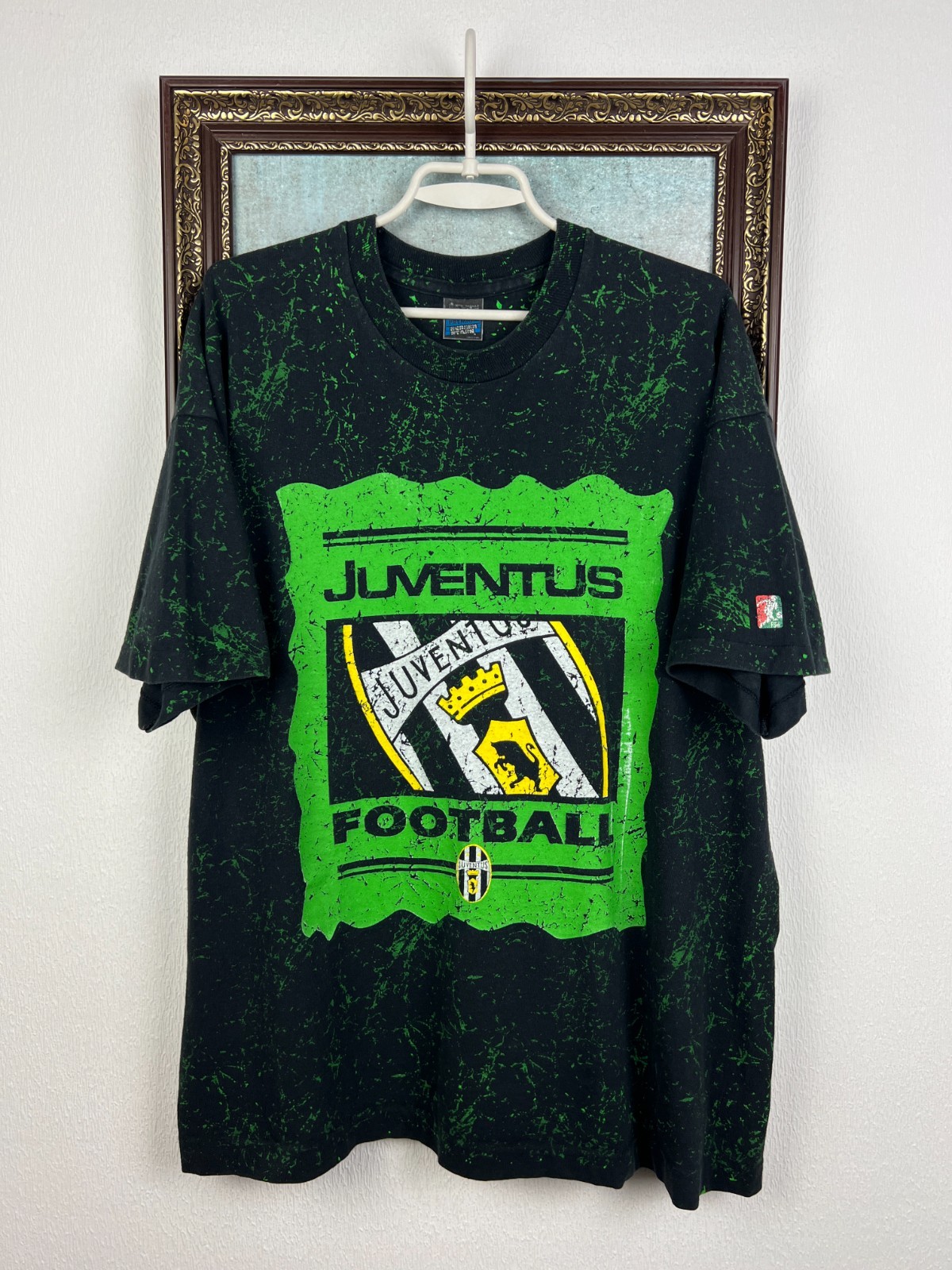 Vintage 90's Juventus Football Shirt Over Print Soccer Maglia Jersey Mens Sz XL