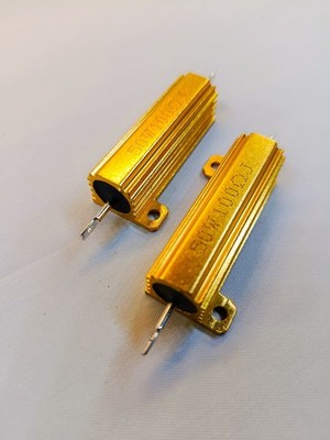 2 Stück 100 Ohm Widerstand 50 W Lastwiderstand 0,1 k Resistor Schnellversand