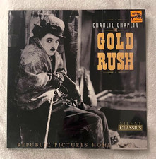 The Gold Rush 1992 Laserdisc SEALED 1920s Charlie Chaplin Mark Swain
