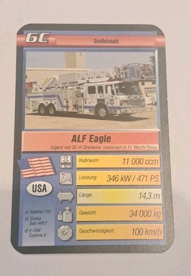 ALF Eagle - 6C - Einzelkarte - Quartett (6)