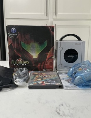 Platinum Metroid Prime Bundle Nintendo Gamecube CIB Complete In Box Console  45496941000|