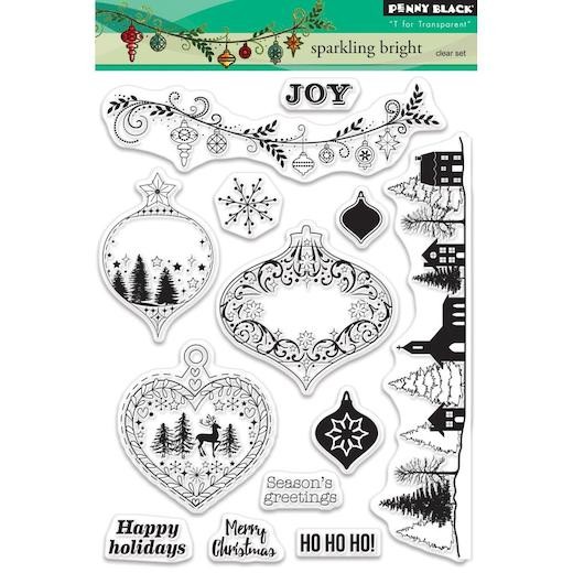 Penny Black Clear Stamps - Sparkling Bright 30-507