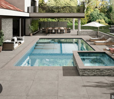 Italian Exterior Porcelain Tiles - Novabell Lounge Earth 600 x 600mm Brand New