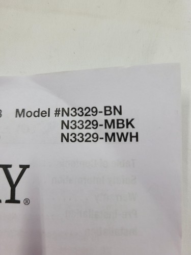 *New Replacement LED Light Kit*- Hampton Bay Ladshaw 60" Ceiling Fan, N3329-BN - Picture 5 of 5