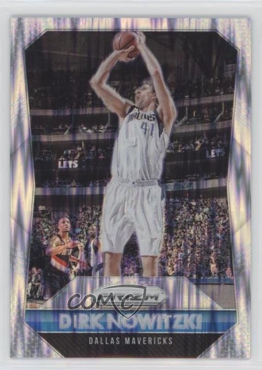2015-16 Panini Prizm Flash Prizm Dirk Nowitzki #50 HOF d4v