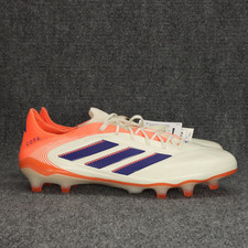 Adidas Copa Pure III Elite FG Shoes Mens Size 12 White Orange Soccer Cleats