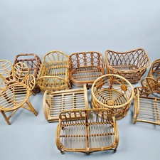 Rattan Furniture Photography for Newborns Photography Props Retro Chair Infant