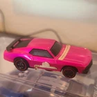 Hot Wheels Redlines Boss Hoss Mustang Pink Diecast 1:64 Car 1970 Vintage