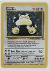 Snorlax Holo Pokemon Jungle #11 1999