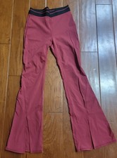 Joy Lab Womens Athletic Pants Dark Red Size M