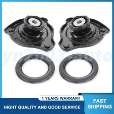 4pcs Front LH+RH Upper Shock Strut Mount Mounts+Bearing Set For Porsche 911 996