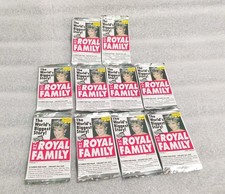 Presspass The Royal Family 1993 Trading Cards Vol 1 Lot Of 10 Unopened Packs
