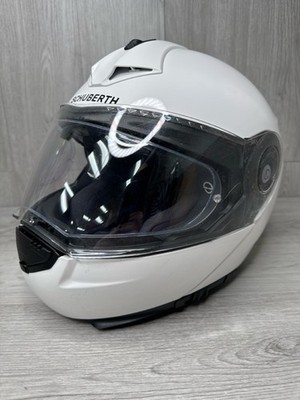 Schuberth C3 Pro Modular Helmet White Size 57 Medium (A1D031098)