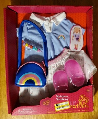 Our Generation School Uniform Outfit for 18'' Dolls - Rainbow Academy