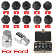 For FORD Replacement Wheel Lock Nut Keys Anti-theft Screw Bolt Removal Key Tool