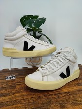 Veja Minotauro Women's Size 8.5 US Leather White High Top Sneakers Casual