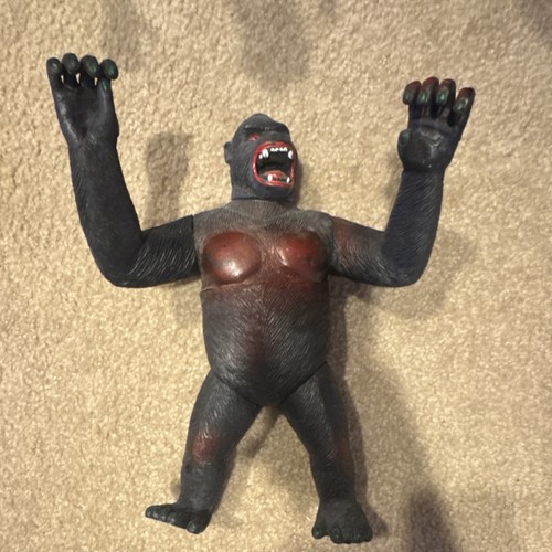13” King Kong Rare 1985 Red Eyes Green Nails Red Chest Variant
