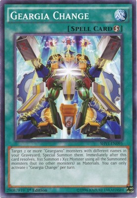 Geargia Change - SHVI-EN095 - Common - 1st Edition Near Mint