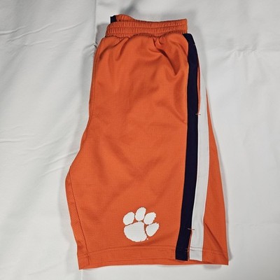 Clemson Tigers Shorts Mens M Orange Rivalry Threads Athletic Mesh NCAA