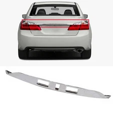 Rear License Garnish Molding Chrome Trunk Trims For 2013 2014 2015 Honda Accord