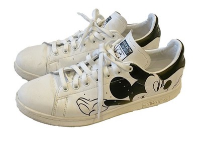 希少◾️◾️26 Disney x Stan Smith FW2895 Adidas Disney Mickey Mouse Stan Smith FW2895 Lace Up Sneakers