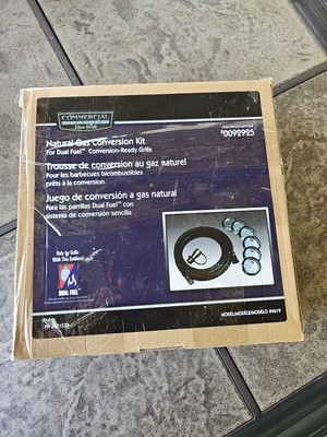 Char-Broil 4619 Natural Gas Conversion Kit Dual Fuel Grill Commercial Series