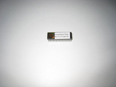Pinball ROM CPU chip Williams Demolition Man Demo Man upgrade LX-4