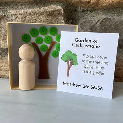 Creative Easter Gift Set Holy Week Box DIY Resurrection Game Storytelling Kit