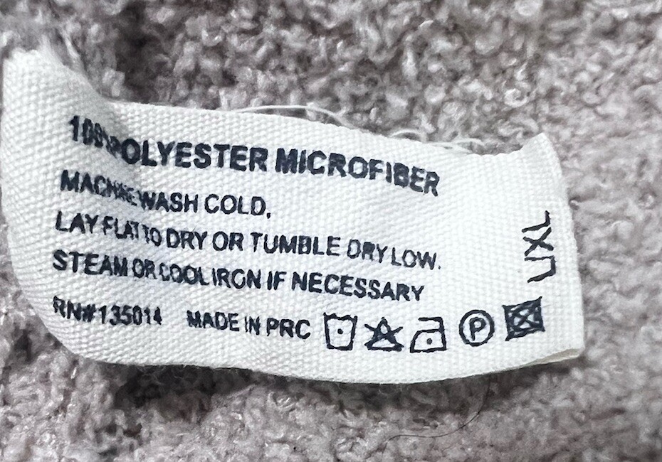 ComfyLuxe Solid Beige Microfiber Pullover Soft Sw… - image 7