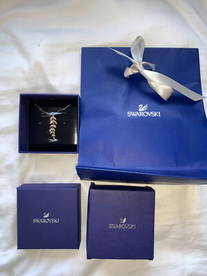 5409340 MAYFLY PENDAND Swarovski Rose Gold Plated Mayfly Pendant