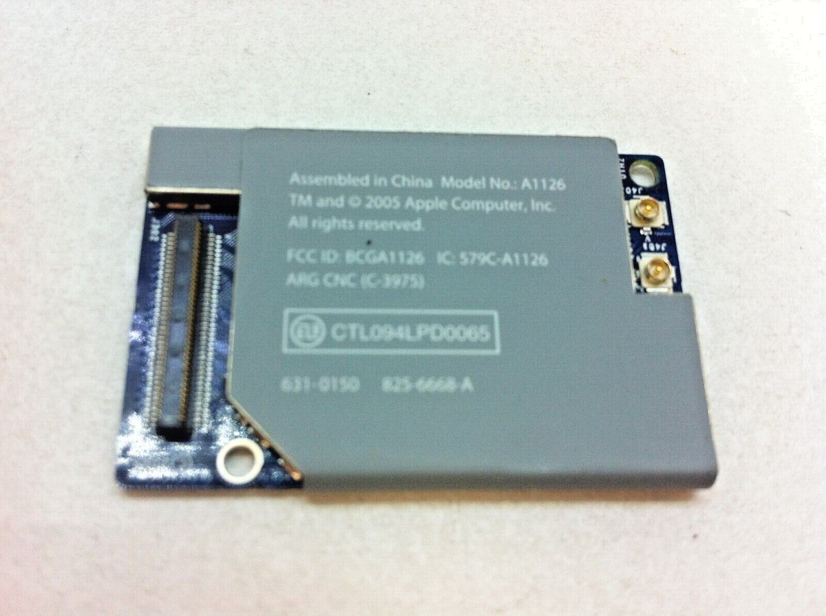 Apple iBook G4 A1134 A1126 Wireless / Bluetooth Board 631-0150